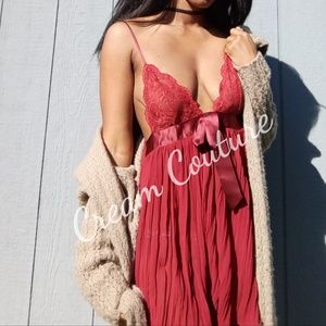 Victoria's Secret Ruby Red Nightie Slip